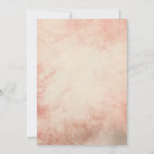 水彩マーディ・グラス・マスク・マスカレード 招待状 (裏面)