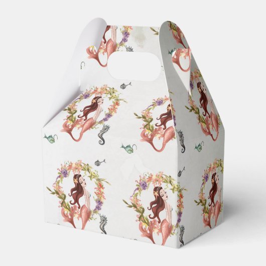 水彩マーメイド航海のー フェイバーボックス (正面サイド)