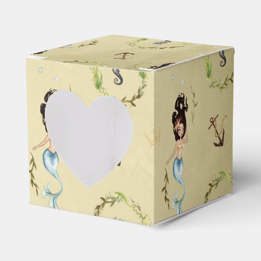 水彩マーメイド航海のー フェイバーボックス (正面サイド)