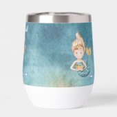 水彩マーメイド集団かわいいモダンズ結婚チーム (背面)