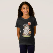 水彩ミイマハムスターハロウィーン Tシャツ (正面フル)