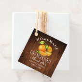 水彩ミカンウッドオランジェロ結婚ズ フェイバータグ (インサイチュ)