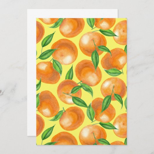 水彩ミカン (正面/裏面)