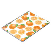 水彩ミカン ノートブック (左側)