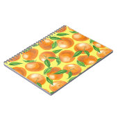 水彩ミカン ノートブック (左側)