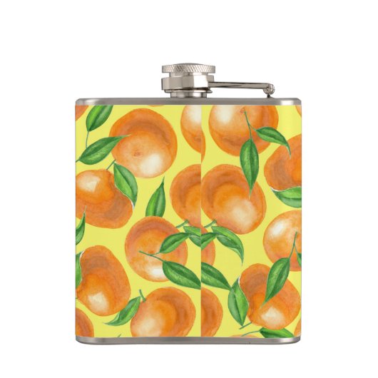 水彩ミカン フラスク (裏面)