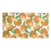 水彩ミカン 枕カバー (裏面-右)