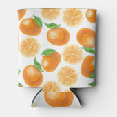 水彩ミカン 缶クーラー (正面)