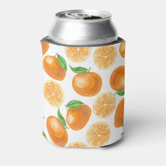 水彩ミカン 缶クーラー (缶裏面)