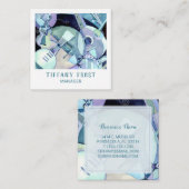 水彩ミュージカル楽器 スクエア名刺 (正面/裏面)