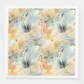 水彩ミュートブルーピーチイエローベージュ春 (正面)