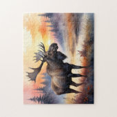 水彩ムースアットサンライズ ジグソーパズル (縦)