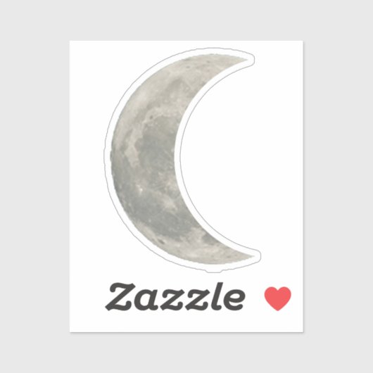 水彩ムーンアウタースペース誕生日パーティーのお気に入り シール (シート)