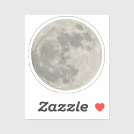 水彩ムーンアウタースペース誕生日パーティーのお気に入り シール