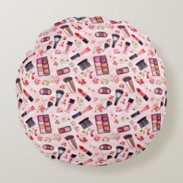 水彩メイクアップパターンフェミニンチャーム ラウンドクッション