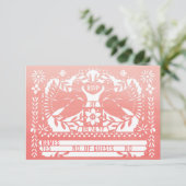 水彩メキシカンファナードブパペルピカド 出欠カード (スタンド正面)