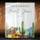 水彩メキシコフェスタブライダルシャワー背景 タペストリー