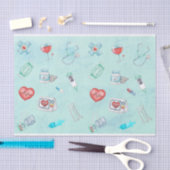 水彩メディカルドクターナーステーマ 薄葉紙 (クラフト)