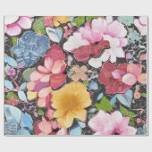 水彩メドウブリス ラッピングペーパー (フラット)