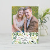 水彩メドウマザーズデイフォトカード カード (スタンド正面)