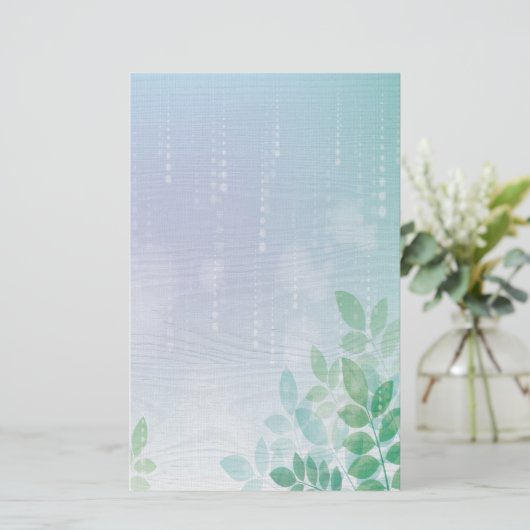 水彩メドウ 便箋 (スタンド正面)