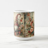 水彩メリークリスマスグノーム コーヒーマグカップ (中央)