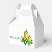 水彩メリークリスマス フェイバーボックス (裏面サイド)