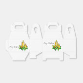 水彩メリークリスマス フェイバーボックス (折り畳みなし)