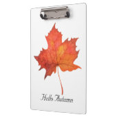 水彩メープルリーフ クリップボード (左)