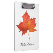 水彩メープルリーフ クリップボード (右)