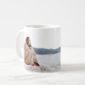 水彩モダンタイポグラフィ大学院写真 コーヒーマグカップ (正面左)