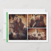 水彩モダン写真カード シーズンカード (裏面)