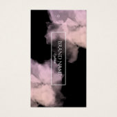 水彩モダン黒つるラベル (正面)