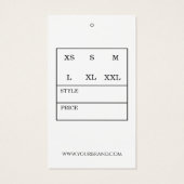 水彩モダン黒線つるラベル (裏面)