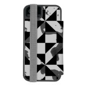 水彩モチーフ 5 INCIPIO iPhoneウォレットケース (フォリオ裏面)