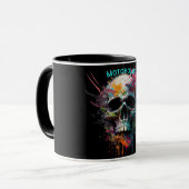 水彩モトホリック マグカップ (正面左)