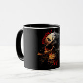 水彩モトホリック マグカップ (正面左)