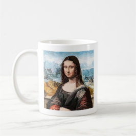 水彩モナリザマグ コーヒーマグカップ