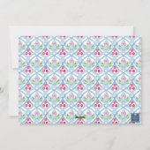 水彩モノグラムチノワセリージャクレストフォト シーズンカード (裏面)