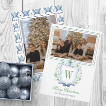 水彩モノグラムチノワセリージャクレストフォト