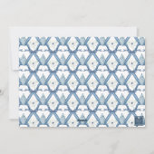 水彩モノグラムチノワセリージャクレストフォト シーズンカード (裏面)