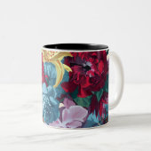 水彩モノグラムフローラ ツートーンマグカップ (正面右)