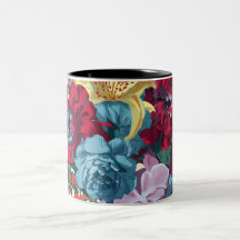 水彩モノグラムフローラ