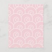 水彩ユニコーンキッド誕生日招待状 (裏面)