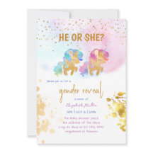 水彩ユニコーン虹の色ジェンダー表示