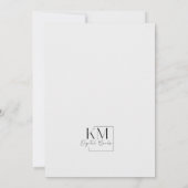 水彩ユニコーン誕生日パーティーへの招待 招待状 (裏面)