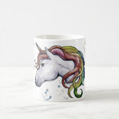水彩ユニコーン コーヒーマグカップ (中央)