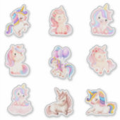 水彩ユニコーン シール (正面)