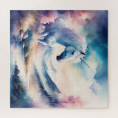 水彩ユニコーン ジグソーパズル (横)