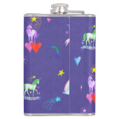 水彩ユニコーン フラスク (裏面)